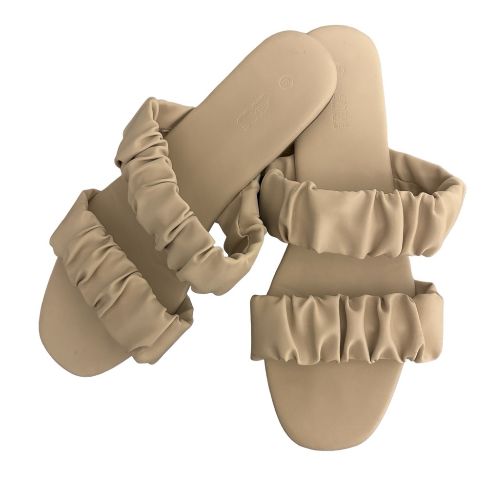 Blush slip on sandal